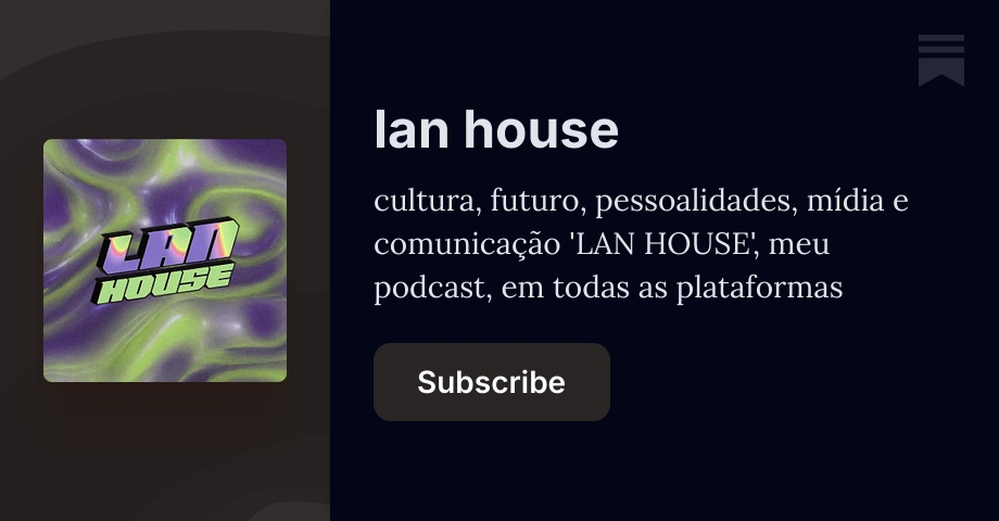 lan house | matheus | Substack