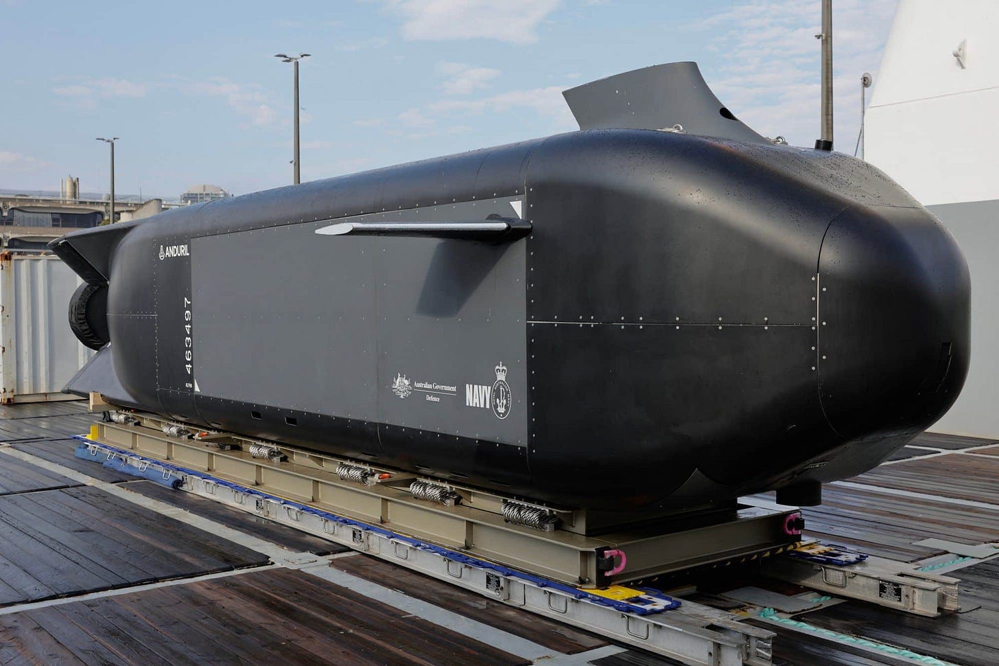 Ghost Shark XL-AUV Arrives in the United States - Naval News