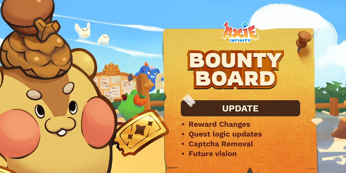 Great bounty board switching has begun!
