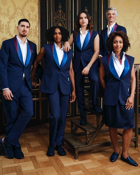 Opening Ceremony Uniform by BERLUTI