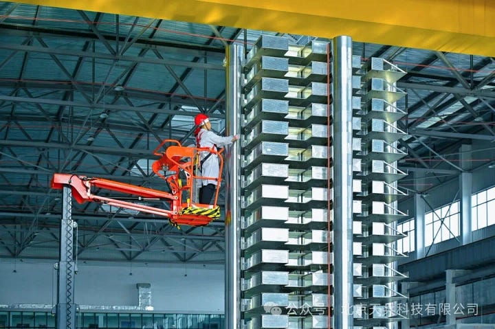 Thirty-six satellite testing stacks from Genesat (left) and Space Pioneer (right).