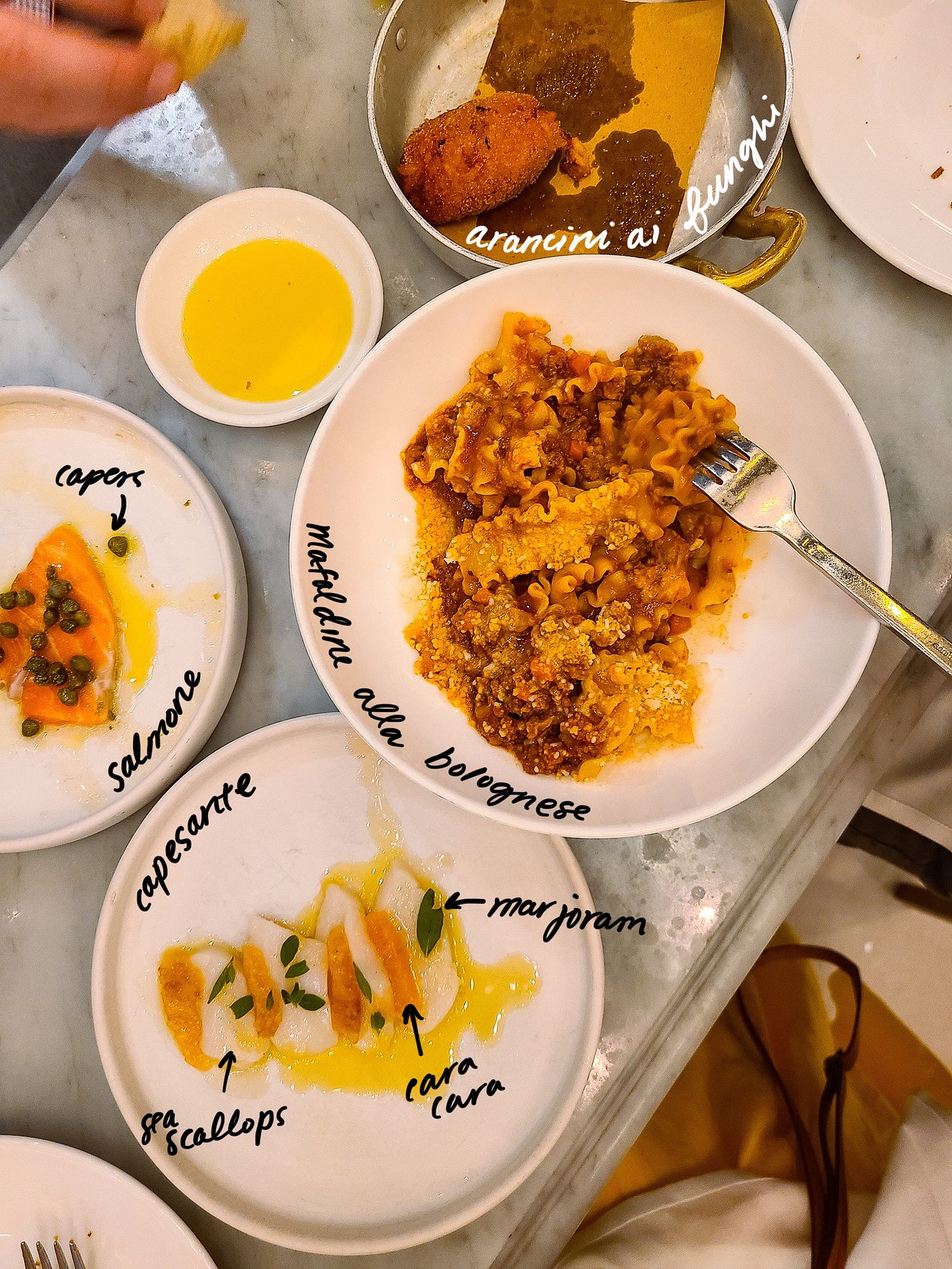 Eataly La Piazza dinner