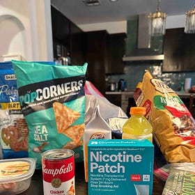 The salt and nicotine diet