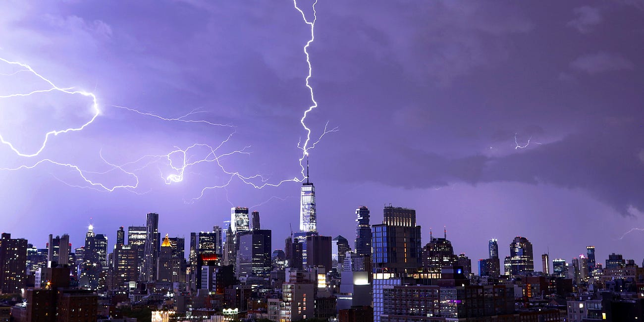 "Tell Your Wife the Lightning Is Not For Her"
