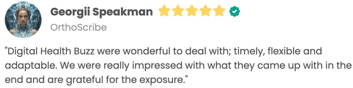 Georgii Speakman of OrthoScribe testimonial Georgii Speakman of OrthoScribe testimonial