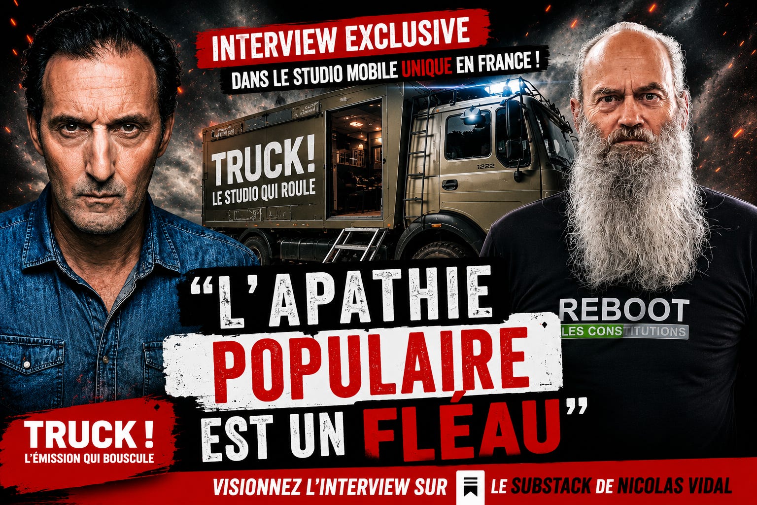 (Vidéo) "L'apathie populaire est un fléau !"