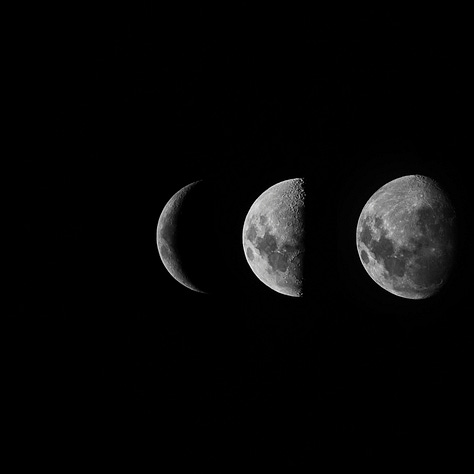the moon phases