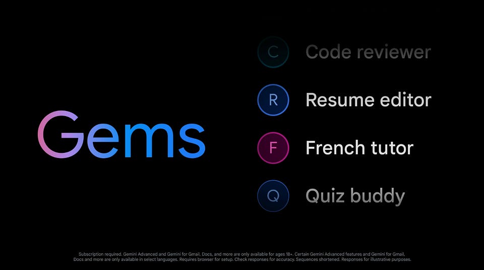 Newsletter artwork for “Custom GPTs by Google, Midjourney Dive Into Hardware, and Nvidia & Apple Join OpenAI’s Funding”