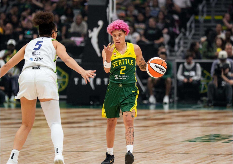 Miles, McBride Lead Lynx to 105-102 Win Over Storm