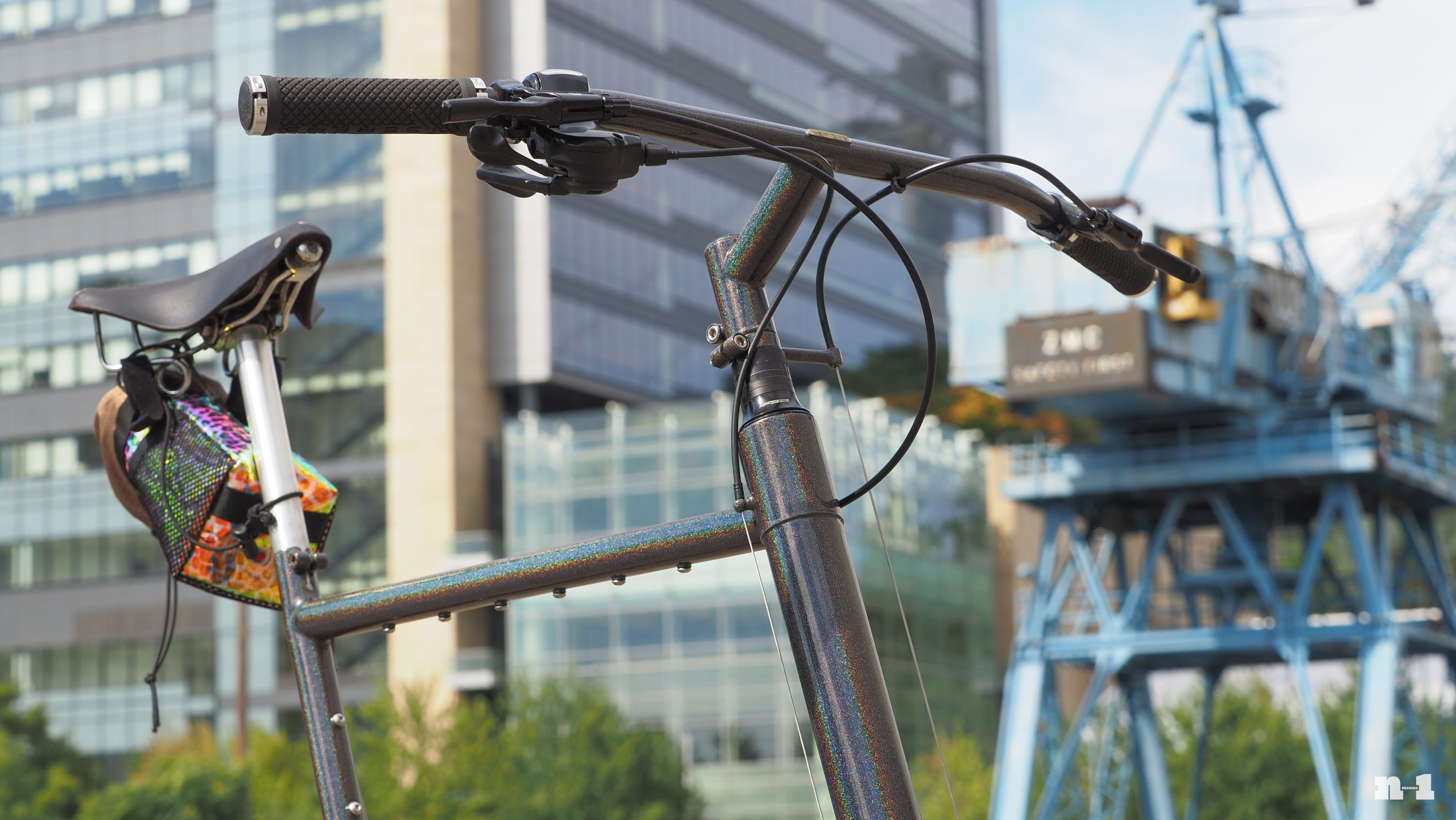 Brulé Bicycles tall bike handlebars