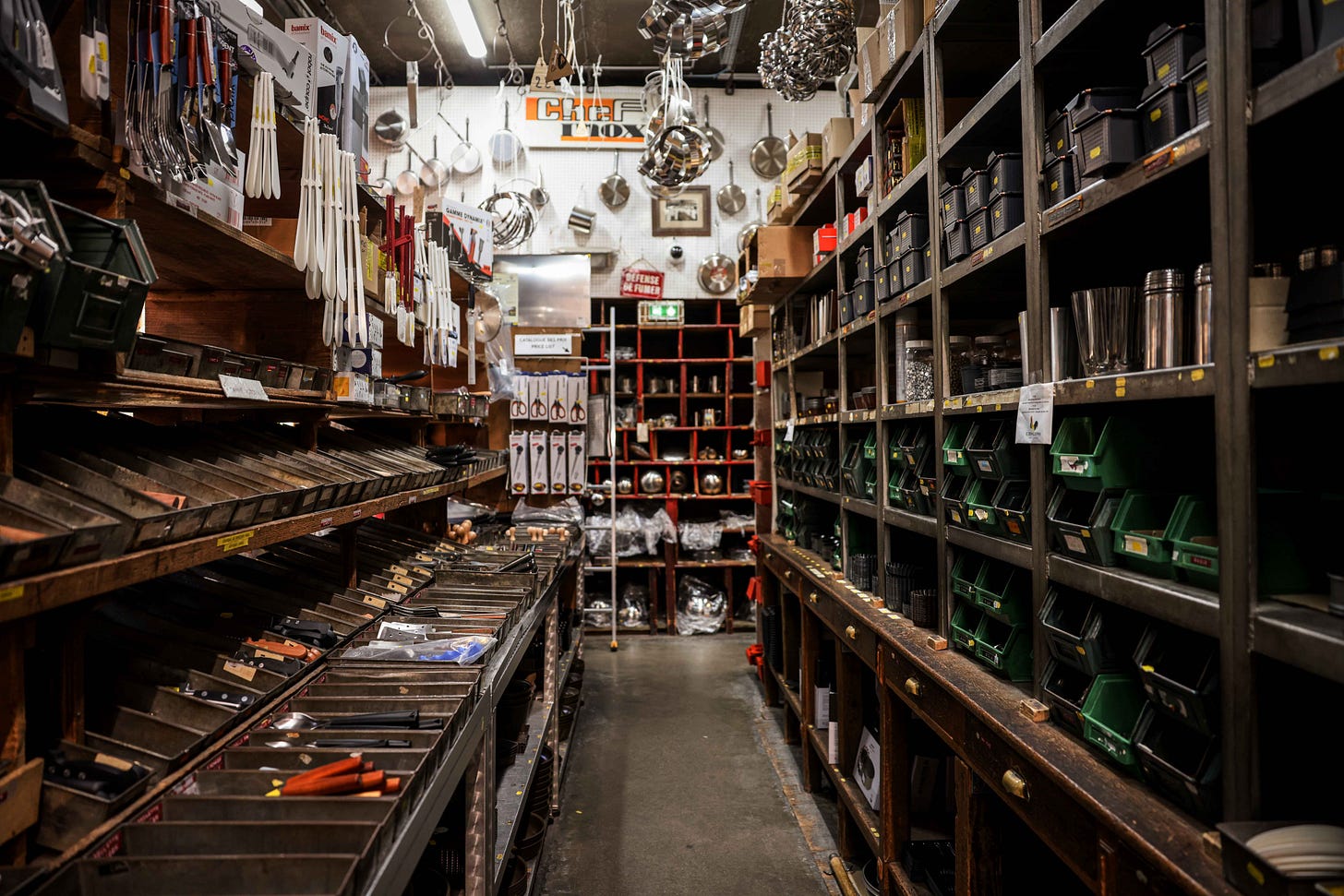 parisian cooking shop