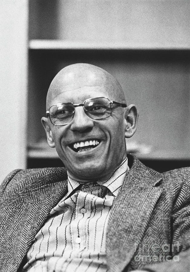 Michel Foucault by Bettmann