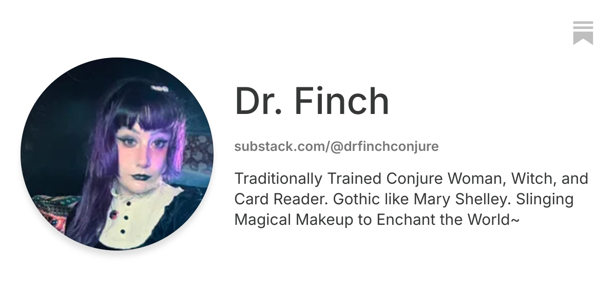 Dr. Finch | Substack