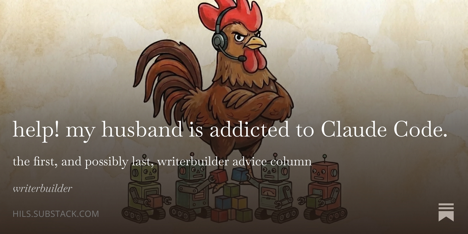 help! my husband is addicted to Claude Code.
