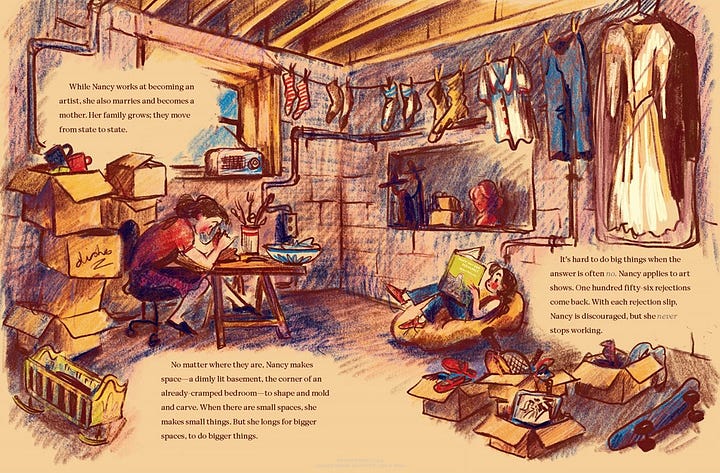 interior illustrations from Make Way