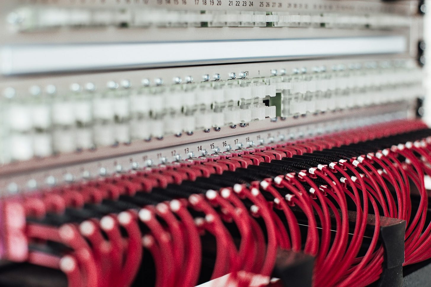 Fibre optic cable rack Fibre optic cable rack