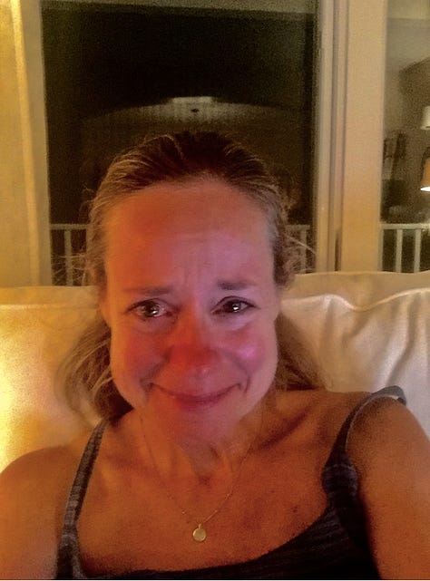 Nine photos of my transformation from sad, lonely single mom to a happily embraced and confident woman.
