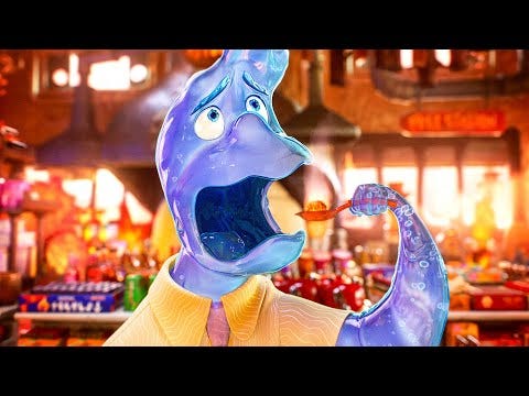Elemental wade eating hot food Blank Template - Imgflip