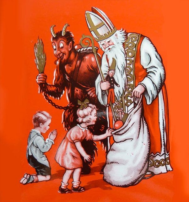What are the parallels between Satan and Santa? Is there one or not? - Quora