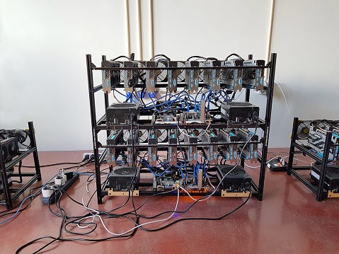 Bitcoin Miner Hardware Isolated Bitcoin Mining Concept Technology  Background Stock Photo - Download Image Now - iStock