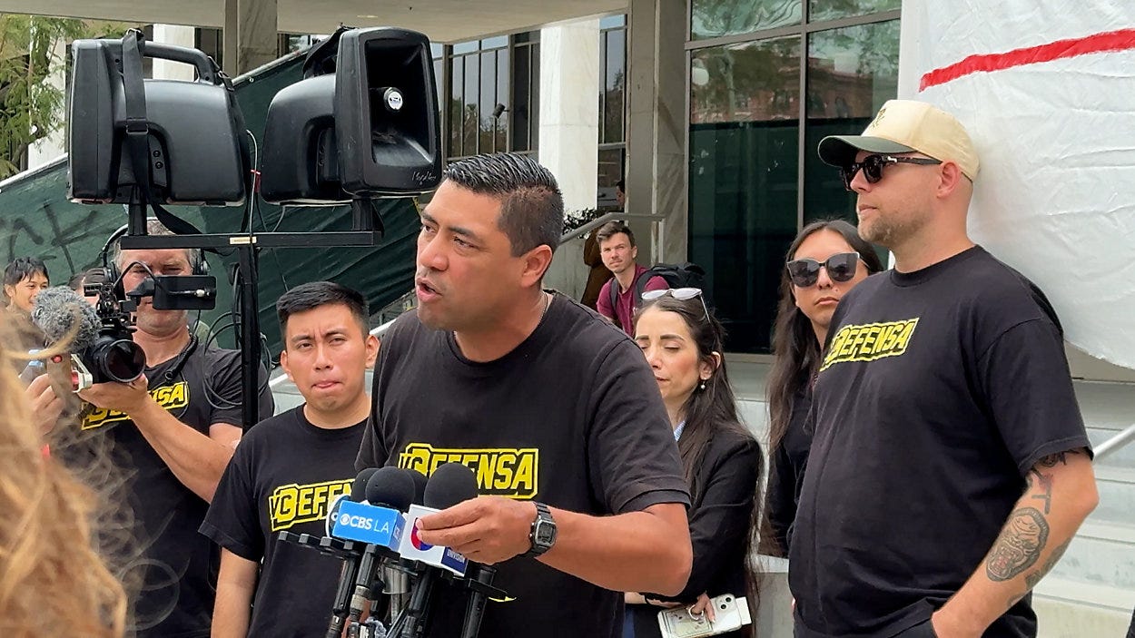VC Defensa says HSI raided homes of volunteers