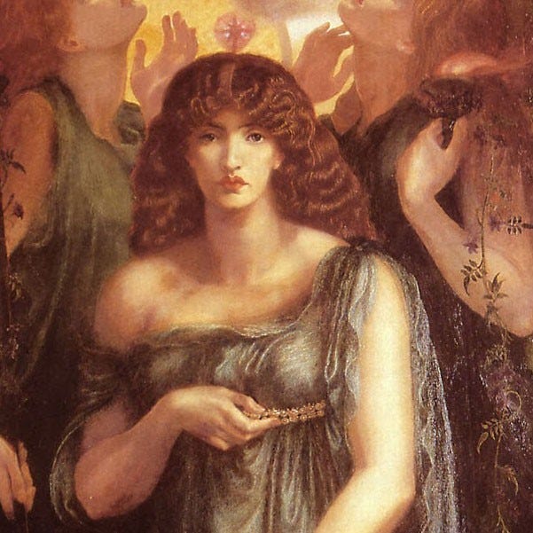 Mnemosyne, the goddess of memory