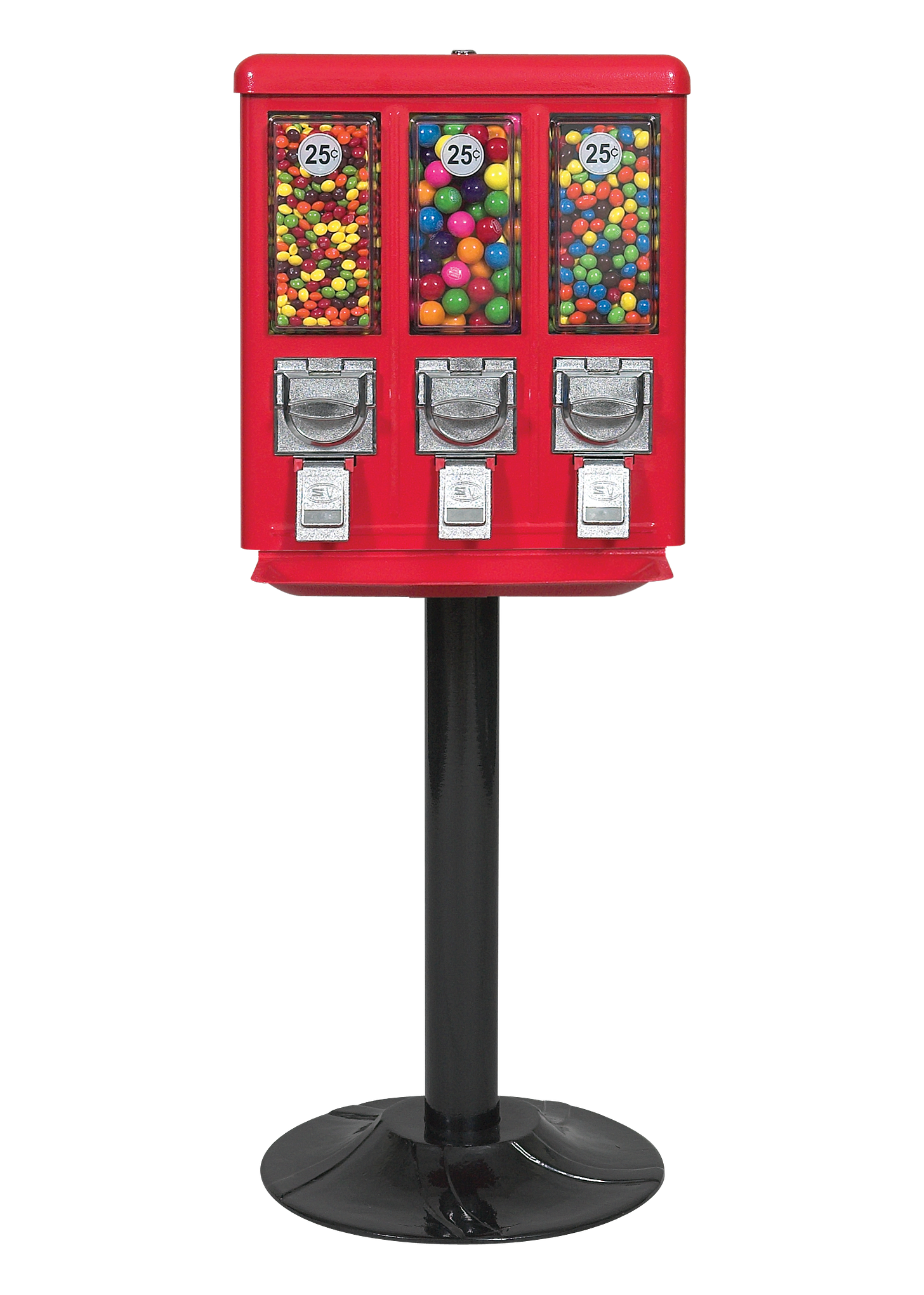 Multivend 3-Section Bulk Candy Vending Machine