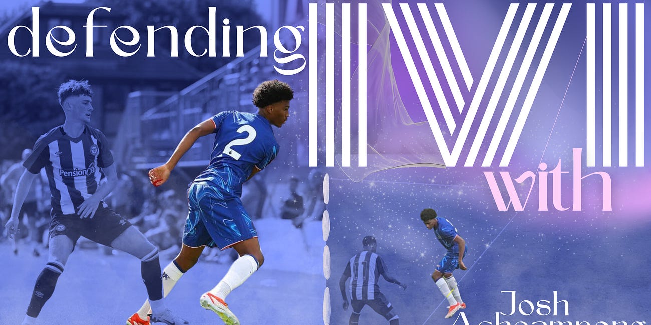 Defending 1v1 with: Josh Acheampong