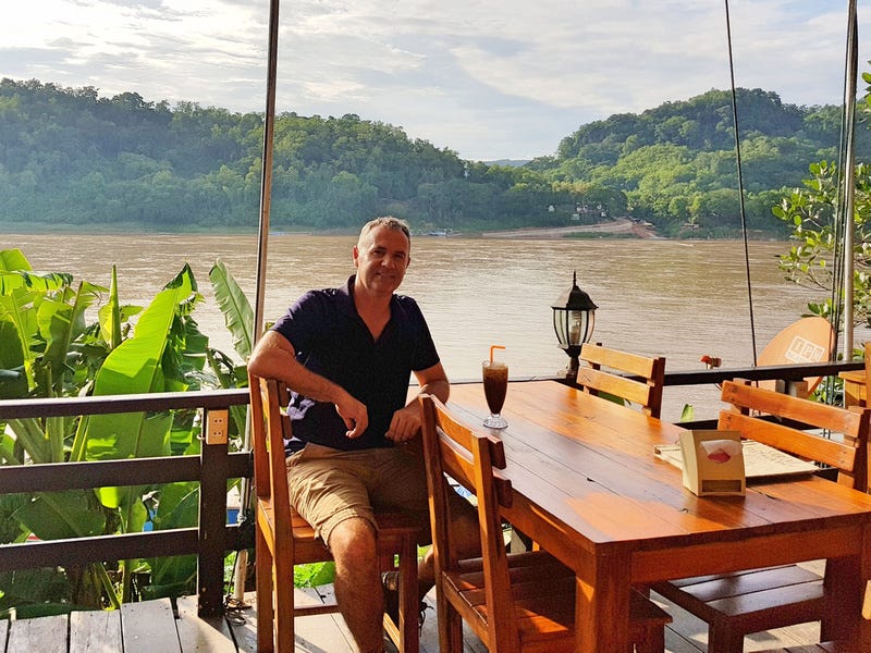 Coffee by the river