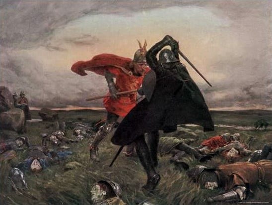 Battle of Camlann - Wikipedia