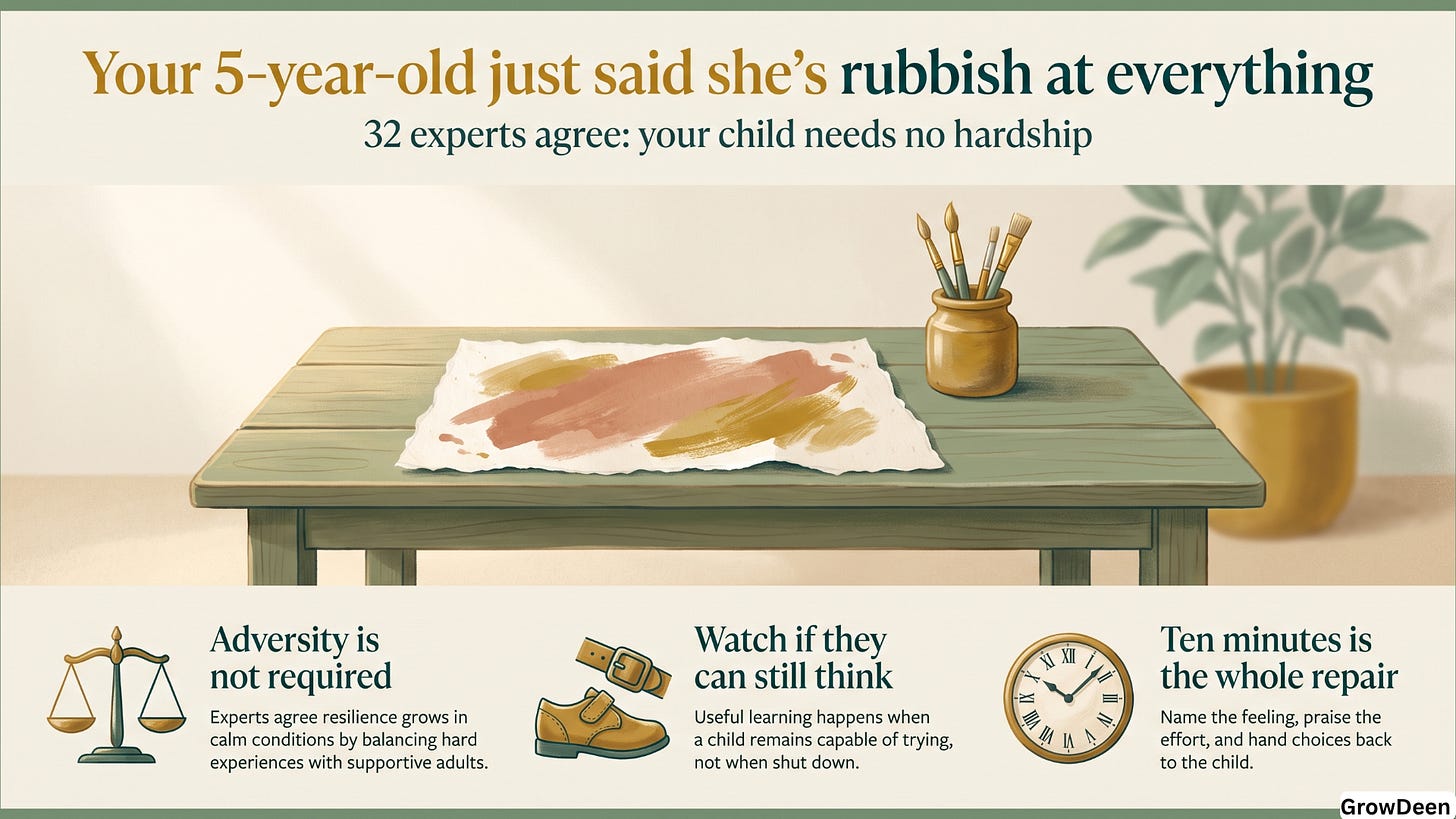 Your 5-Year-Old Just Said She's Rubbish At Everything Your 5-Year-Old Just Said She's Rubbish At Everything