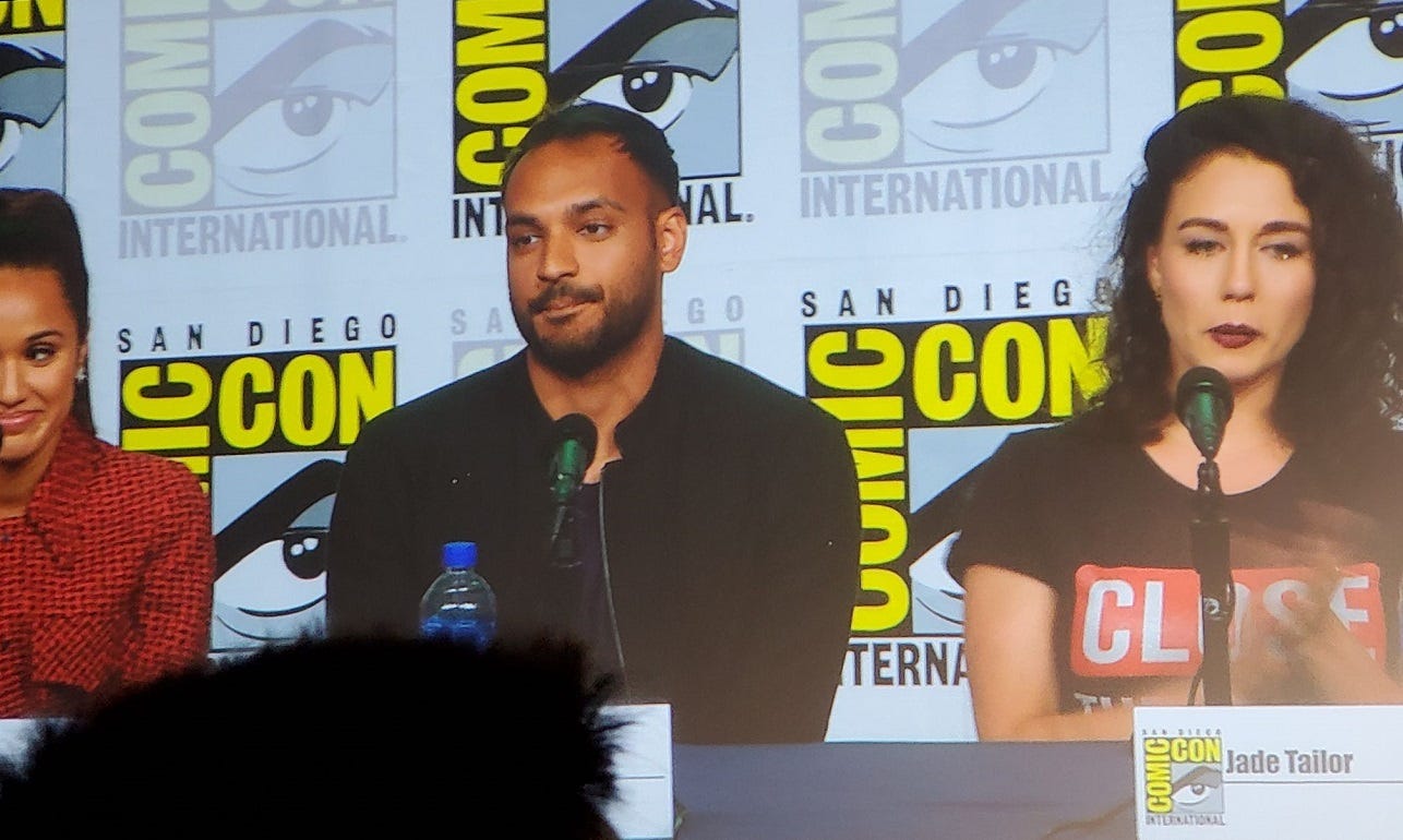 The Magicians Arjun Gupta and Jade Tailor MTTG Comic Con Panel 2019