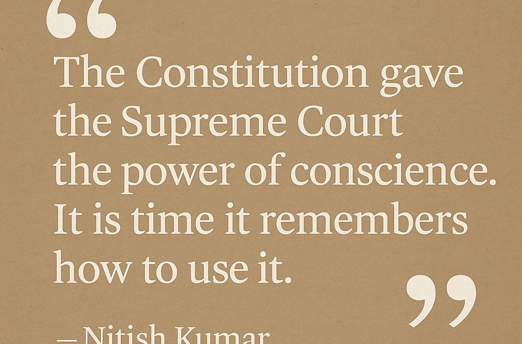 India’s Judiciary on Trial: Has the Supreme Court Broken Its Constitutional Oath?