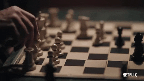 Chess GIF by NETFLIX Chess GIF by NETFLIX
