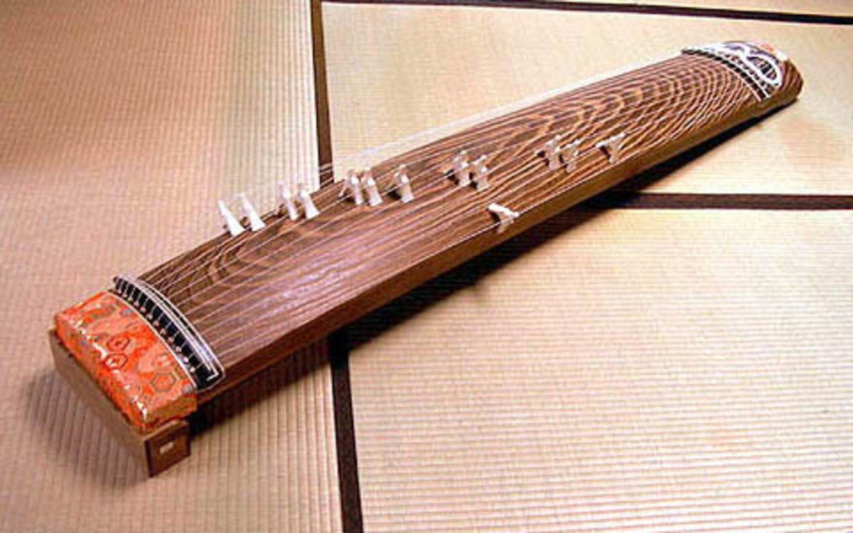 Traditional Japanese Koto