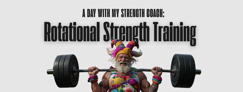 Weighted Rotation Training Rotational Strength Training Lessons - by Howard Luks MD