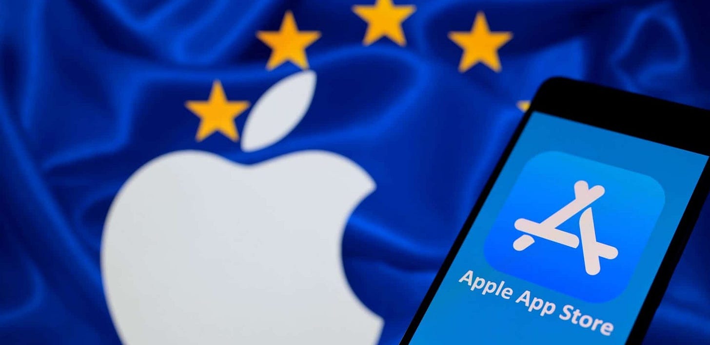 Apple deve 'estrear' novas regras da UE com primeira multa do bloco