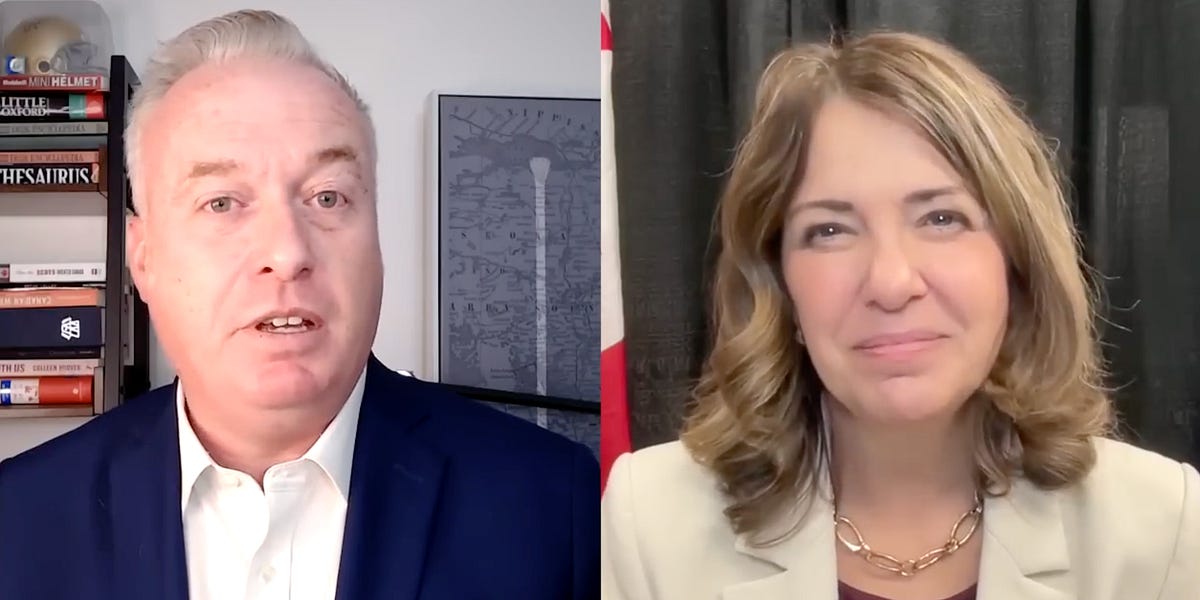 Danielle Smith defends her deal with Mark Carney - full interview with Brian Lilley...