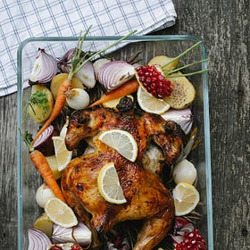 Sheet pan chicken and vegetables