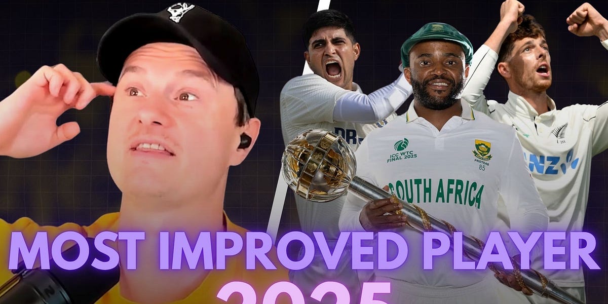 The Most Improved Test Player