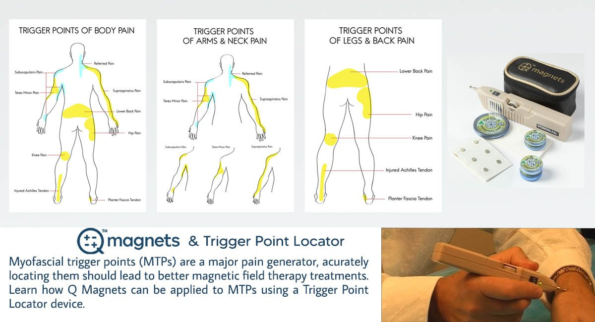 trigger point locator - myofascial magnetic therapy