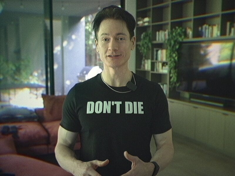 Don't Die: The Man Who Wants to Live Forever' Review: Matter Over Mind -  The New York Times