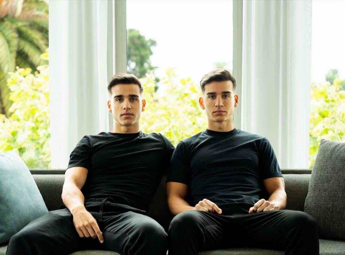 Alejandro Rosas (left) and Alberto Rosas (right), Didit co-founders Alejandro Rosas (left) and Alberto Rosas (right), Didit co-founders