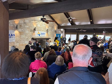Pictures from the forum. Lots of attendees.