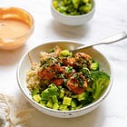 Inside Out Sushi Roll Bowls
