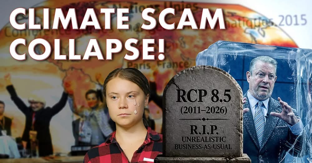 The Stunning Collapse of the Climate Scam, Documented