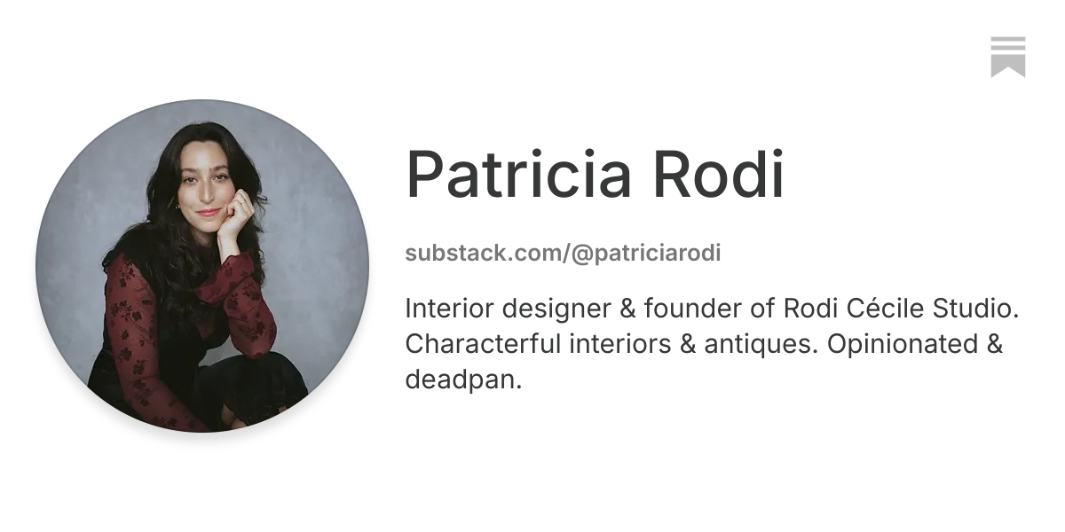 Patricia Rodi | Substack