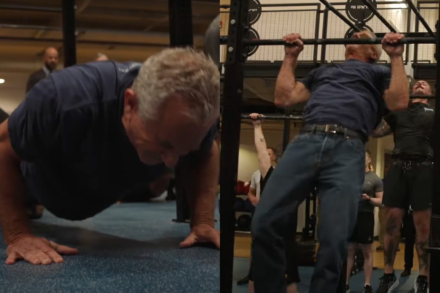 RFK Jr. finally reveals why he wears jeans to the gym | The Independent