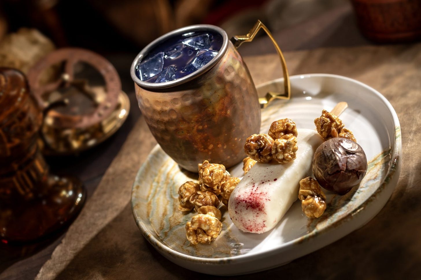 Beak and Barrel Treasure Trove Cocktail and Snacks at Walt Disney World Beak and Barrel Treasure Trove Cocktail and Snacks at Walt Disney World